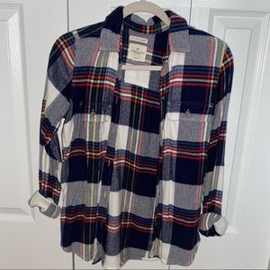 American eagle soft flannel top